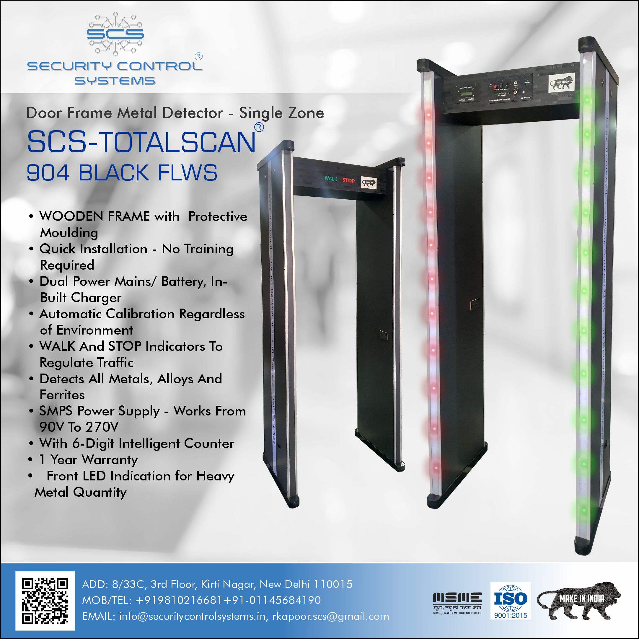 SCS-TOTALSCAN 904 BLACK FLWS