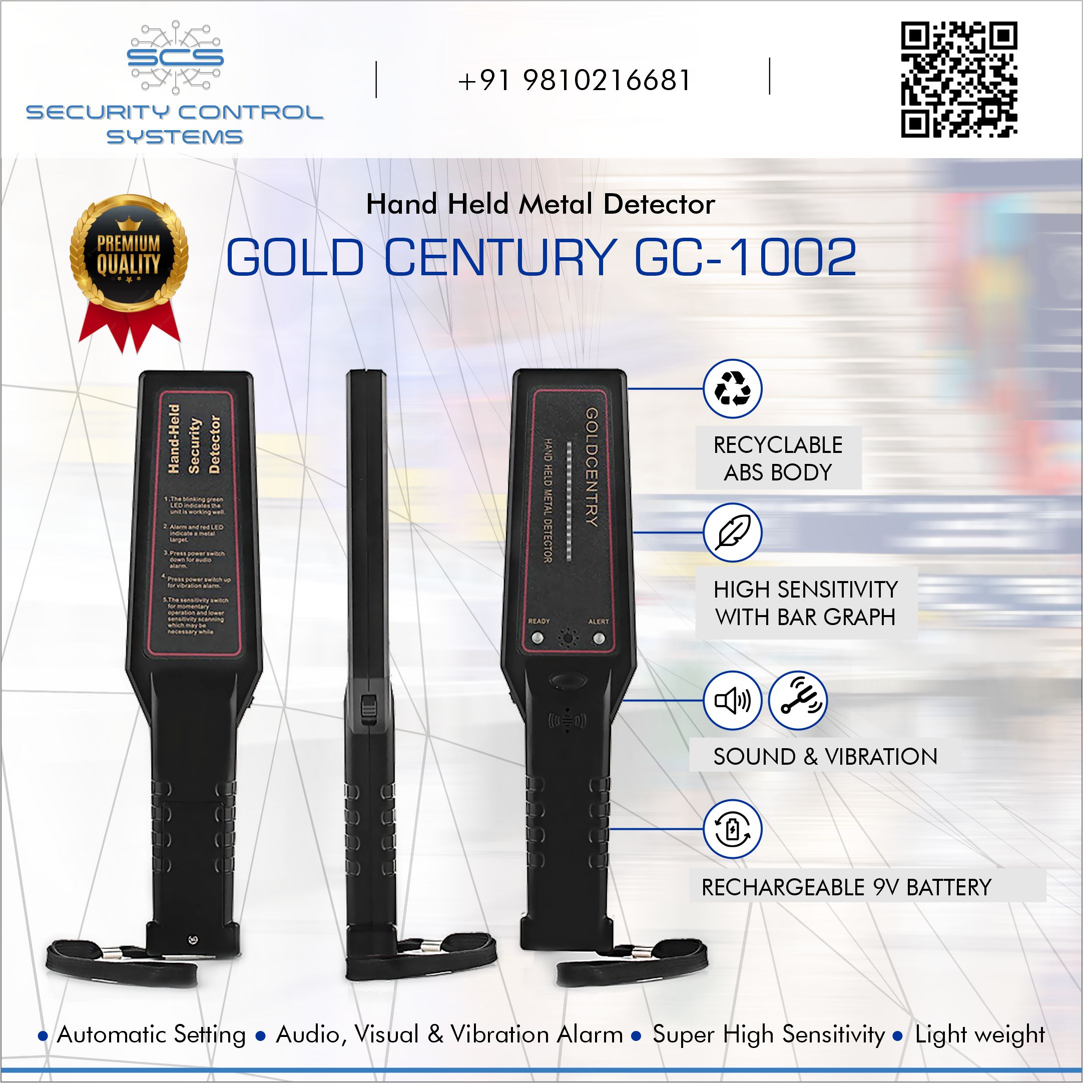 SCS GOLD CENTURY HHMD