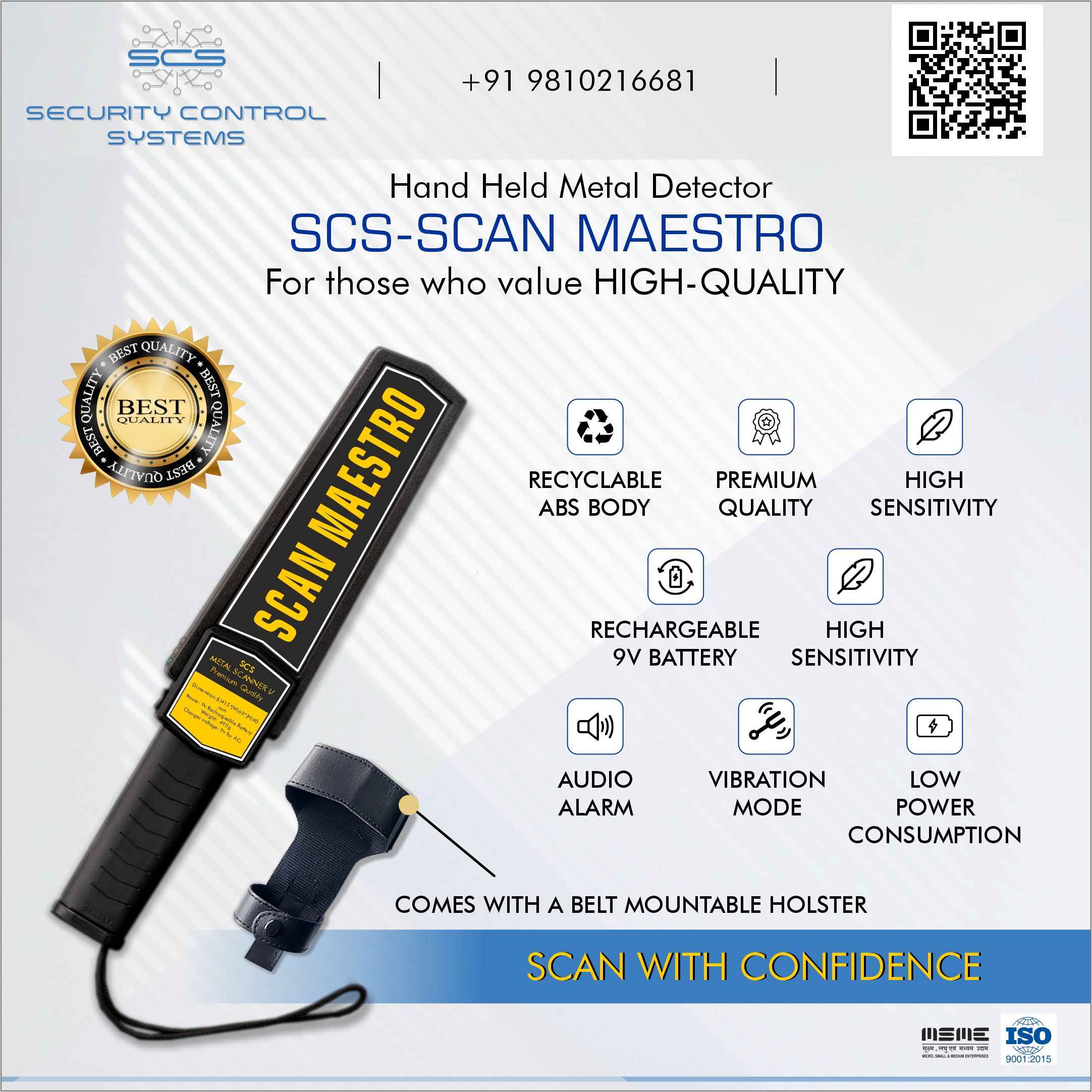 SCS SCAN MAESTRO HHMD