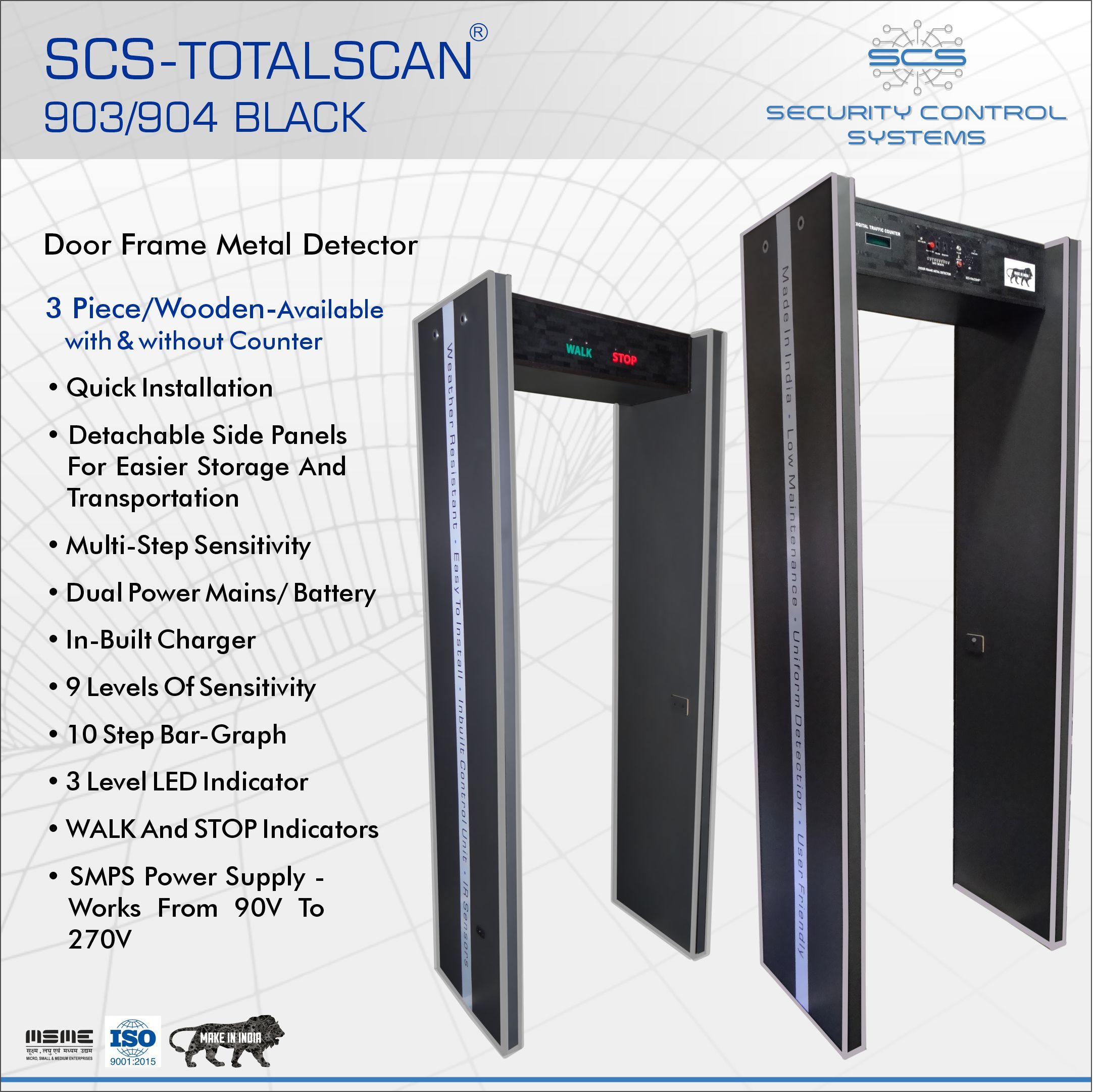 SCS-TOTALSCAN 904 BLACK